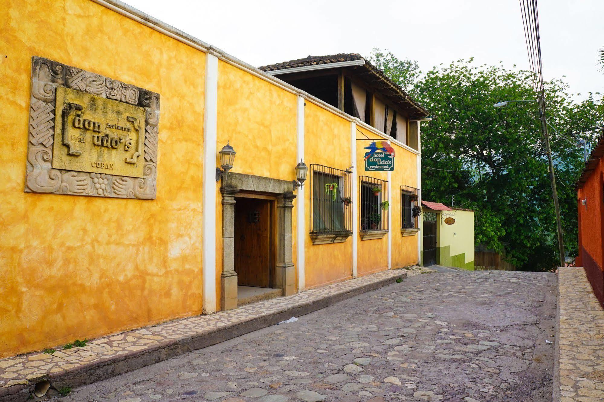 Hotel Don Udo'S Copan Bagian luar foto