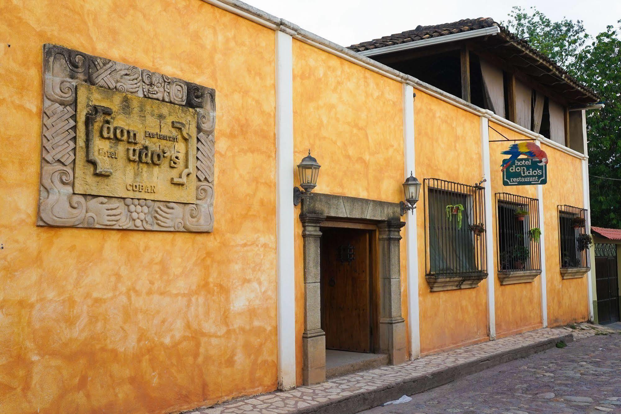 Hotel Don Udo'S Copan Bagian luar foto